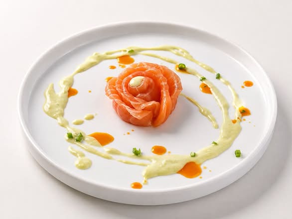 Sashimi Salmon Wasabi